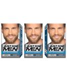 Just For Men Brush-In Color Gel Formula Beard & Mustache - Light Brown Pack of 3 | 28g Each | International Shipping Available - Buy Online on GoSupps.com