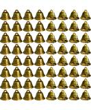 100 Pieces Vintage Bronze Craft Bells for Wind Chimes & Decor - Small Hanging Ornaments for Dog Potty Training & Wedding Decor - Buy Online on GoSupps.com