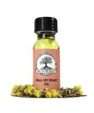 Heal My Heart Oil 1/2 oz - Heartache Healing & Letting Go Ritual - Wiccan Hoodoo Spirituality Conjure Oil for Intentions - Buy Online on GoSupps.com