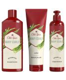 Old Spice Men's Wavy Curly Hair Care Set - Shampoo, Conditioner & Leave-in Conditioner Bundle - Buy Online on GoSupps.com
