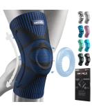 NEENCA Knee Brace Compression Sleeve Support with Gel Pad - M Dark Blue - Buy Online on GoSupps.com