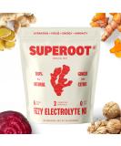 SUPEROOT 100% Natural Detox Electrolytes | Ginger & Citrus Flavor | Caffeine Free Sugar Free | Boost Immunity & Hydration | 30 Servings - Buy Online on GoSupps.com
