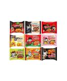 Samyang Korean Assorted Top Spicy Ramen Instant Noodles Challenge (Pack of 40) at least 7 Different Flavour by CNMART - Buy Online on GoSupps.com