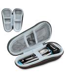 Fyy Pocket for Razor Men | Electric Shaver Organizer Bag & Case for Braun Series 3/5/7/9 | Travel Protective Cover & Carrier Bag (B-Black) - Buy Online on GoSupps.com