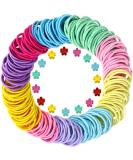 Hanyousheng 200Pcs Multicolor Hair Ties and 15Pcs Mini Hair Clips Set for Girls and Women - Buy Online on GoSupps.com