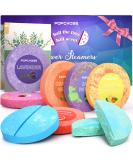 POPCHOSE Shower Steamers Aromatherapy - 8 Pack for Self Care & Relaxation - Great Gifts for Mother's Day, Teachers, Birthdays - 8 Scents Sage, Lemon, Lavender - Buy Online on GoSupps.com