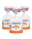 Stroop Club Authentic Vegan Stroopwafel with Dutch Caramel Center Filling - Breakfast Waffle - Coffee Snacks - 8 Sweet Stroop Waffles per Bag - Pack of 3 (24 Wafels Total) 9.3 Ounce (Pack of 3) - Buy Online on GoSupps.com
