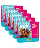 Decocino Chocolate Drops 5-Pack - 49% Cocoa Vegan Gluten-Free Cake Decorations - 375g for Cupcakes & Cakes - Buy Online on GoSupps.com