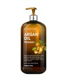 Majestic Pure Argan Oil Shampoo - Vitamin Enriched Hair Restoration Formula - Sulfate Free - 16 fl. oz - Buy Online on GoSupps.com