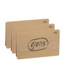 Glen's Mini Reading Glasses +3.0 | Eco Pack - 3 Non-Slip Reading Glasses for Men & Women | Armless Pocket Format Emergency Glasses | Multiple Strengths Available - Buy Online on GoSupps.com