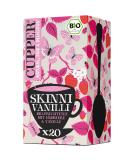 Cupper Organic Fruit Tea - Skinni Vanilli Strawberry Tea 20 Unbleached Bags Eco-Friendly & Fair Trade - Buy Online on GoSupps.com