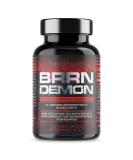 Brrn Demon - High-Dose L-Carnitine & Zinc Formula for Fatty Acid Metabolism - Vegan 180 Capsules for Men & Women - International Shipping Available - Buy Online on GoSupps.com