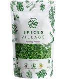 Dried Parsley Flakes 1.7oz - Kosher Certified, Gluten Free, Non GMO | Spices Village - Buy Online on GoSupps.com