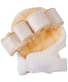 Rolyan Palm Protector Glove for Left Hand - Finger Contracture Prevention & Comfort with Sherpa Lining | International Shipping Available - Buy Online on GoSupps.com