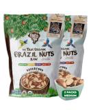 Organic Premium Brazil Nuts 1LB (Pack of 2) - Raw, Fresh, Whole, Unsalted - Non-GMO, Keto Friendly, Vegan, Kosher - Sustainably Harvested & Certified Organic - Buy Online on GoSupps.com