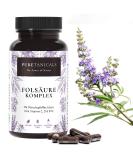 Desire to Have Children: Monk Pepper & Folic Acid Capsules | Zinc Iron Vitamin C-D-B12 | Vegan 180 Natural Capsules | Folat & Vitex Agnus Castus | High-Dose Fertility Support | Laboratory Tested in Germany - Buy Online on GoSupps.com