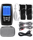 TENS Unit Muscle Stimulator & EMS Pelvic Floor Exercise - Pain Relief & Muscle Strengthening | Multifunctional Impulses & Gift Box Included - Buy Online on GoSupps.com