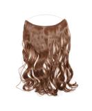 Buy Silk-Co 50cm Adjustable Rubber Band Hair Extensions - Red-Brown Synthetic Corrugated Styles for Women - Buy Online on GoSupps.com