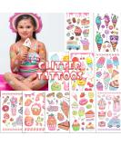 Konsait Glitter Ice Cream Tattoos for Kids - 99 Pcs - Donut Birthday Party Decorations & Favors - Buy Online on GoSupps.com