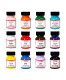 Angelus Leather Paint Starter Kit Set of 12 1 Ounce Bottles - Buy Online on GoSupps.com