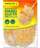 Millifiber Microfiber Reusable Refills for Swiffer Hand Duster - 2-Pack | 360 Degree Dry Duster Heavy Duty Refills | Eco-Friendly Alternative - Replacement Pads - Buy Online on GoSupps.com