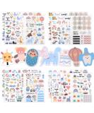 Baby Stickers Set - 424 Motifs for Photo Albums | Perfect Gifts for Boys & Girls - Buy Online on GoSupps.com