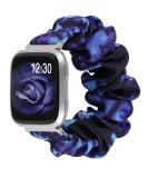 TOYOUTHS Scrunchie Bands for Fitbit Versa/Versa 2/Versa Lite - Tie Dye Pattern Printed Elastic Strap - Small Size - Replacement Wristband for Women/Girls - Buy Online on GoSupps.com