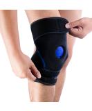 Knee Support Brace with Ice Gel Pack for Hot/Cold Therapy - ACL Meniscus Tear Relief | Flexible, Reusable, Multi-Purpose Wrap - Buy Online on GoSupps.com