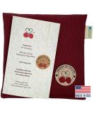 KOYA Naturals Microwavable Heating Pad - Cherry Pit Heat Pack for Pain Relief - Moist Heat Therapy - Henna Red - Buy Online on GoSupps.com