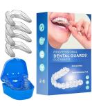 Night Teeth Mouth Guards for Clenching & Grinding - Reusable 4 Piece Set for Sleep - International Shipping Available - Buy Online on GoSupps.com