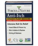 Forces of Nature Organic Anti-Itch Extra Strength Roll On - 0.14 FZ - Buy Online on GoSupps.com