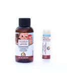 Punkin Butt Baby Teething Oil & Weather Lip Balm Bundle - Sore Gum Relief & Chapped Lips | Natural & Organic, Safe for Infants | 2 Oz Oil - Buy Online on GoSupps.com