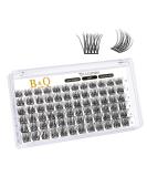 Shop BQ Lash: Colored Cluster Eyelashes for DIY Extensions | Single Eyelash 72 Clusters - B11 B02 B09 - Buy Online on GoSupps.com