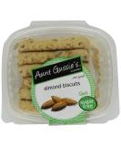 Aunt Gussie's Sugar Free Almond Biscuits - 8oz Tubs (Pack of 4) | Healthy Snacks - Buy Online on GoSupps.com