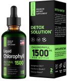 Organic Chlorophyll Liquid Drops for Energy Boost & Immune Support - Made in USA | Fast Absorbing & Detox Supplement - Non GMO Vegan Formula - Buy Online on GoSupps.com