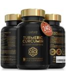 High Strength 3000mg Turmeric Capsules with Ginger & Black Pepper | 8 Month Supply | Made in UK | Joint Care Supplement - Buy Online on GoSupps.com