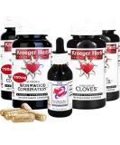 Wormwood Kit 5 Piece Set by Kroeger Herb Co - 5 Count (Pack of 1) - Premium Quality Herbal Remedies - Buy Online on GoSupps.com