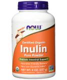 Organic Inulin Powder 8 Oz - Natural Prebiotic Fiber Supplement - Buy Online on GoSupps.com
