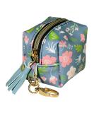 BPA-Free Leather Pacifier Holder Case | Flower Grey | Fits 4 Pacifiers | Easy to Clean | Diaper Bag & Purse Accessory - Buy Online on GoSupps.com