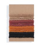Lolalet Boho Hair Ties Bracelet for Women - 16 Pcs Soft Braided Elastics Bands for Thick & Thin Hair - No Pull Ponytail Holder - Style A - Buy Online on GoSupps.com