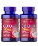 Puritan's Pride Qsorb CoQ10 100 mg - Heart Health Support - 2 Pack (480 Softgels) | Buy Online Internationally - Buy Online on GoSupps.com