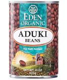 Eden Foods Organic Aduki Beans - 12-Case, 15 oz Cans - Buy Online on GoSupps.com