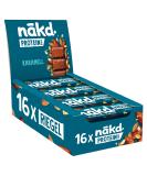 N kd.Protein caramel |Protein bar |7g vegetable protein |100% natural ingredients |Without added sugar |Vegan |16 x 45g |720g - Buy Online on GoSupps.com
