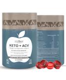 Keto ACV Gummies (62 Gummies) - Advanced Weight Loss Detox & Cleanse | Apple Cider Vinegar Keto Supplement - Buy Online on GoSupps.com