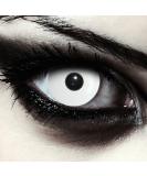 Buy DESIGNLENSES White Halloween Witch Costume Contact Lenses - 2x Soft Zombie Lenses Without Prescription - Buy Online on GoSupps.com