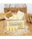 FoodTastic Power Cake Weisse Chocolate - Delicious Handmade Oat Bar | 10 x 120g Flapjack Energy Seals - Buy Online on GoSupps.com