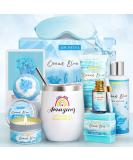 Birthday Gifts for Women Ocean Scented Spa Gifts for Women 8 Luxury Self Care Gifts for Women Gift Basket Care Package for Women Her Wife Mom Friends Female Bff - Buy Online on GoSupps.com