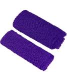African Exfoliating Bath Sponge Set - Tight Weave Body Scrubber for Smooth Skin - 2 Pack (Purple) - Buy Online on GoSupps.com