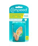 Compeed corneal plaster medium-hydrocolloid patch for strong cornea on the feet 6-pack (packaging can vary) 6 pieces (1 Pack) - Buy Online on GoSupps.com