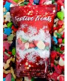 Large Resealable Pouch of Christmas Jelly Festive Treats - Christmas Sweets Mix full of Retro Xmas Jelly Pick N Mix Candy Sweets - Buy Online on GoSupps.com